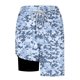 thumbnail image 4 of Mens Casual Pantalones Cortos Estilo Hawaiano Impreso Cortos de Playa con Cordón, Bolsillos con Forro Interior para el Verano, 4 of 6