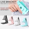 thumbnail image 4 of letairis Phone Holder Rotation Stand Adjustable Stable Bracket for Cellphone Mount Rack Mobile Supply Organizer Accessory Pink, 4 of 6
