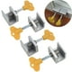 thumbnail image 1 of XWSHYW Herramientas para El Hogar 4 Cerraduras de Seguridad para Marcos de Puertas y Ventanas Corredizas con Llave, 1 of 5