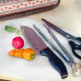 thumbnail image 4 of piezas de cuchillos de barbacoa de acero inoxidable para cocina al aire libre, tabla de cortar, bolsa de picnic, utensilios sencillos, 4 of 14