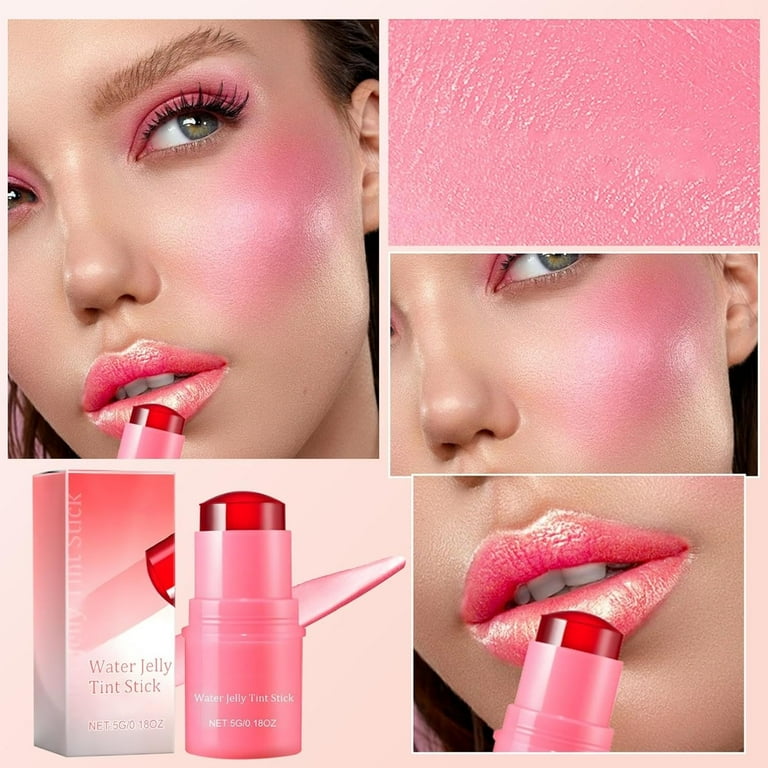 3 PCS Milk Makeup Jelly Tint Stick,Milk Cooling Water Jelly Tint Lip Gloss,Milk Jelly Tint Jelly Blush Stick,Sheer Lip & Cheek Stain,Long Lasting 3 PCS Milk Makeup Jelly Tint Stick,Milk Cooling Water Jelly Tint Lip Gloss,Milk Jelly Tint Jelly Blush Stick,Sheer Lip & Cheek Stain,Long Lasting