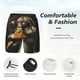 thumbnail image 3 of Fotbe Modern Funny Duck Traje de Baño para Hombre – Shorts de Natación de Secado Rápido con Forro y Bolsillos-Large, 3 of 6
