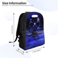 thumbnail image 4 of Haiem Steel Skull Backpack - Stylish and Durable 15-inch Laptop Backpack with Waterproof Oxford Fabric, 4 of 8
