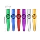 thumbnail image 2 of Kazoo Instrumento musical Kazoo de aleación de aluminio de 6 piezas para niños adultos principiantes Tomshoo Kazoo, 2 of 6