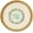 Bohemia, variant on XIMEI Round Rattan Tray with Mother of Pearl Inlay, Wooden Base Serving Tray, Decorative Wicker Basket for Table Decor/Storage, Checkerboard 11.8"
