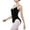 Black115, variant on Women's V Neck Jumpsuit Ballet Dance Leotard Strap Gymnastics Bodysuit For Training Performance Everyday Wear Solid Color Bodysuits Stylish