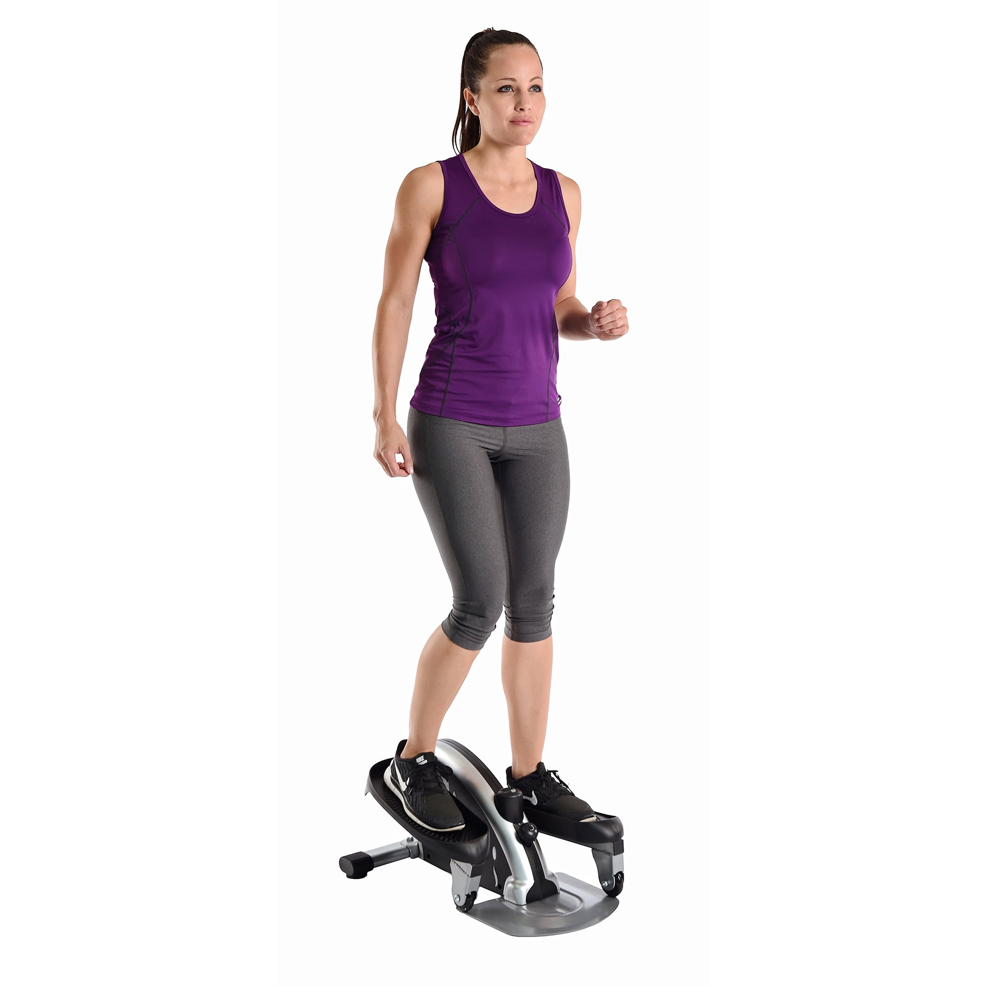 Inmotion compact elliptical with convertible foot pedals best sale