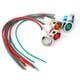 thumbnail image 1 of 15 luces LED piloto de 10 mm y 12 V CC con cable de alimentación, 1 of 5