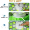 thumbnail image 7 of Interactive Cat Toys Rechargeable,Moving Concealed Feathers,Real Mouse Squeaky,Touch Activated Cat Kitten Toy Exercise Toys for Indoor Bored Adult Cats, 7 of 7