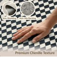 thumbnail image 6 of ODIKA 8'x10' Washable Area Rug Non-Shedding, Easy Care, Checkered Geometric Dot Interlocking Border Entry Music Long for King Size Bedroom Under Bed, Master Suite, 6 of 7