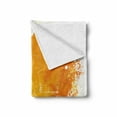 thumbnail image 2 of Starfish Soft Flannel Fleece Throw Blanket, Tropical Summer Beach with Exotic Flowers Seastars Hawaii Islands Fauna, Cozy Plush for Indoor and Outdoor Use, 50" x 70", Orange Yellow Pink, by Ambesonne, 2 of 6