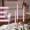 10"50pcs-Pink, variant on 50 Pack Ivory Taper Candles 10 Inch - Classic Soft White Dinner Candles, Dripless Unscented Premium Wax with Cotton Wick, 8-Hour Burn Time for Wedding, Vintage & Formal Table Decor