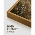 thumbnail image 4 of Drsoum Vintage Rural Wildflowers Wall Art 11x14in Nature Framed Classic Retro Rustic Landscape Wall Prints Farmhouse Office Decor, 4 of 6