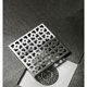 thumbnail image 2 of Desagüe de Piso para Exteriores, Desagüe de Piso y Desagüe de Ducha, Desagüe de Piso de Desagüe, Desagüe con Parada de Aroma y Colador de Cabello, Plata-20×20cm, 2 of 5