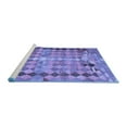 thumbnail image 2 of Ahgly Company Machine Washable Indoor Rectangle Oriental Blue Traditional Area Rugs, 2' x 5', 2 of 4