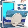 thumbnail image 4 of Funda colorida para Samsung Tab A7 de 10,4 pulgadas T500 con soporte de anillo ajustable grande y protección contra golpes., 4 of 5