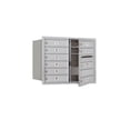 thumbnail image 2 of Salsbury Industries Recessed Private 31'' x 23'' Alumimnum Mail Center, 2 of 4