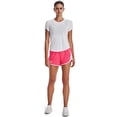 thumbnail image 3 of Pantalones cortos Under Armour Fly by 2.0 para mujer, color rosa, 3XL, 3 of 7