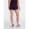 thumbnail image 3 of Avia Women's and Women's Plus Ribbed Ottoman Lounge Shorts, 4.25'' Inseam, Sizes XS-4X, 3 of 6