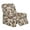 Beige Oak Leaf Camo, variant on Glofpot Stretchy Recliner Slipcover Sofa Shield With Side Pocket Vivid Green Oak Leaf Tree Bark Real Tree Camo Hunting Outdoor Pattern For Recliner Chair