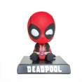thumbnail image 4 of Muñeco con cabeza móvil de 11 cm de Marvel The Avengers Star Wars, adorno de mesa Kawaii para el interior del coche, regalo para niños, 4 of 5