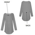 thumbnail image 3 of T Shirt Personalizzata Donna Stampa Fronte Retro T Shirt Con Stampa Personalizzata Progetta Maglietta Personalizzata Su Richiesta Maglia Donna Il Proprio Design O Foto Tee T Work Blouse plus Size plus, 3 of 7