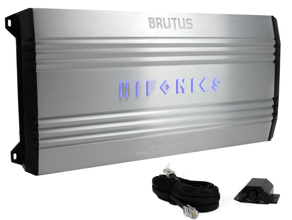 NEW Hifonics Brutus BRX3016.1D 3000 Watt Amp Monoblock Class D 1 Ohm Amplifier