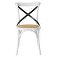 thumbnail image 5 of Modway Gear Dining Side Chair in White Black, 5 of 9
