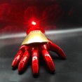 thumbnail image 3 of Guantes de Cosplay de Los Vengadores, manoplas de Iron Man con luz Led 1:1, guantes portátiles de PVC, juguetes de figuras de acción, regalos de cumpleaños para niños, 3 of 5