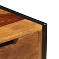 thumbnail image 6 of vidaXL Sideboard with 3 Drawers 43.3"x13.8"x29.5" Solid Sheesham Wood, 6 of 12