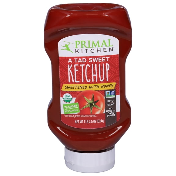 Primal Kitchen - Ketchup Og2 A Tad Sweet - CS of 6-18.5 FZ