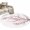 Pink White, variant on Round Rug 3.3Ft Washable Non-Slip, Pink Cherry Blossom Circle Area Rugs for Living Room Bedroom, Spring Branches Floral Watercolor Indoor Floor Mats Carpet Runner for Home Decor Aesthetic