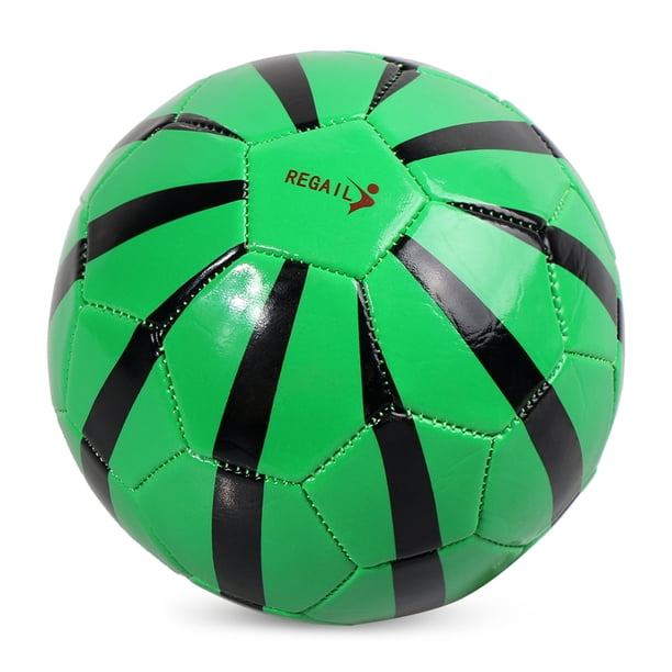 Balón de fútbol Tamaño 2 Kids Soccer Ball Balón de fútbol inflable Regalo de entrenamiento para niño REGAIL Balón de fútbol
