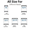 thumbnail image 2 of Hcore Extra Firm Mattress Topper King 4 Inch Firm & Extra Firm Dual Sides Flippable Mattress Pad,High Density Foam for Back Pain,Washable Anti-Slip Bamboo Cover,Oeko-TEX CertiPUR-US Certified,80x76, 2 of 7