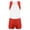 White, variant on Kids Gymnastics Outfit Boys Dance Tumbling Leotard with Shorts Set Sleeveless Bodysuit 2 Piece White 8