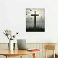 thumbnail image 3 of Nawypu  Christian Wall Art for Living Room Black and White Church Wall Decor Religious Jesus Crosses Spiritual Canvas Prints Modern Home Dining Room Decorations, 3 of 5