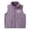 A Purple, variant on Teen Boys Girls Fleece Vest(3-17), Zip Up Stand Collar Sleeveless Jacket with Pockets Blue 4-5Years