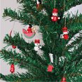 thumbnail image 3 of Bewildely Adorno de Navidad hogar DIY decoración colgante Santa Claus muñeco de nieve colgante de árbol de Navidad adornos de Festival Kits de decoración para fiestas, 3 of 6