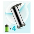 thumbnail image 3 of Dispensador automático de jabón líquido, desinfectante sin contacto con sensor inteligente para cocina, baño, plateado NikouMX  Muebles, 3 of 8