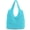 Blue, variant on Hand-woven Soft Large Straw Shoulder Bag Boho Straw Handle Tote Retro Summer Beach Bag Rattan Handbag