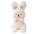thumbnail image 1 of Plush Doll Full Filling Soft Comfortable Touch Cartoon Rabbit Doll Stuffed Toy Home Decor, 1 of 10