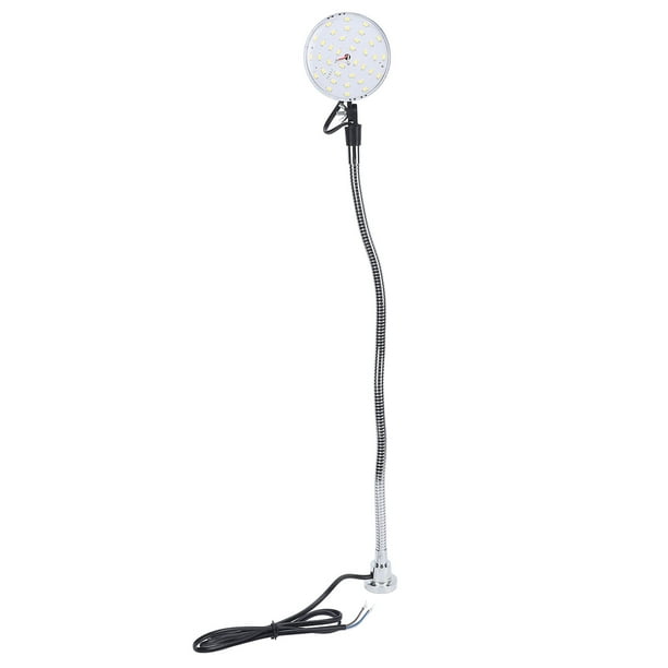 Lámpara LED Para Máquina De Coser, Luz De Trabajo Magnética Flexible Con Cuello De Cisne De 360, Resistente A La Erosión, Brillo De 1500 Lm, Disipación Rápida Del Calor