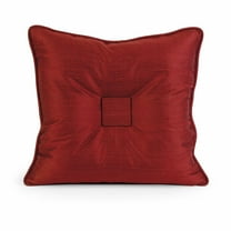 IMAX Corporation IK Paola Thai Silk Decorative Pillow in Red