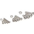 thumbnail image 4 of Kit 440 Uds M3 M4 M5 de acero inoxidable cabeza hexagonal botón cabeza hueca Cable perno tornillo tuerca de bloqueo Kit de combinación con caja de almacenamiento, 4 of 7