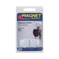 thumbnail image 3 of Master Magnetics Inc 07290 2 Count White Magnetic Hooks, 3 of 8