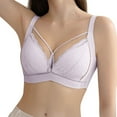 thumbnail image 4 of Women‘s Bra Wireless Maternity Seamless Front Buckle Breastfeeding Bra Fashion Lace, 4 of 4