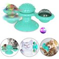 thumbnail image 1 of Windmill Cat Toy Turntable Cat Spinning Toy Teasing Interactive Cats Suction Cup Toy Indoor Cat Spinner Aggressive Kitty Toy Massage/Tickling Ball with Glowing Ball and Catnip, 1 of 6