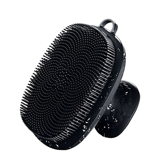 BPPEG Silicone Face Scrubber for Men Facial Cleansing Brush Wash Manual Waterproof Skin