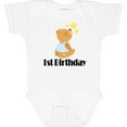 thumbnail image 3 of Inktastic 1st Birthday 1 Year Old Boy Bear Boys Baby Bodysuit, 3 of 5