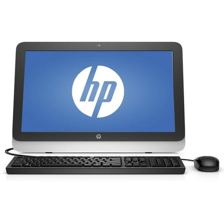 HP Natural Silver 22-3110 All-in-One Desktop PC with AMD E1-6015 Dual-Core Accelerated Processor, 4GB Memory, 21.5